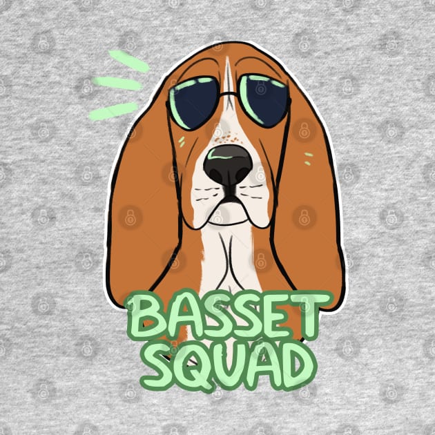 BASSET SQUAD by mexicanine